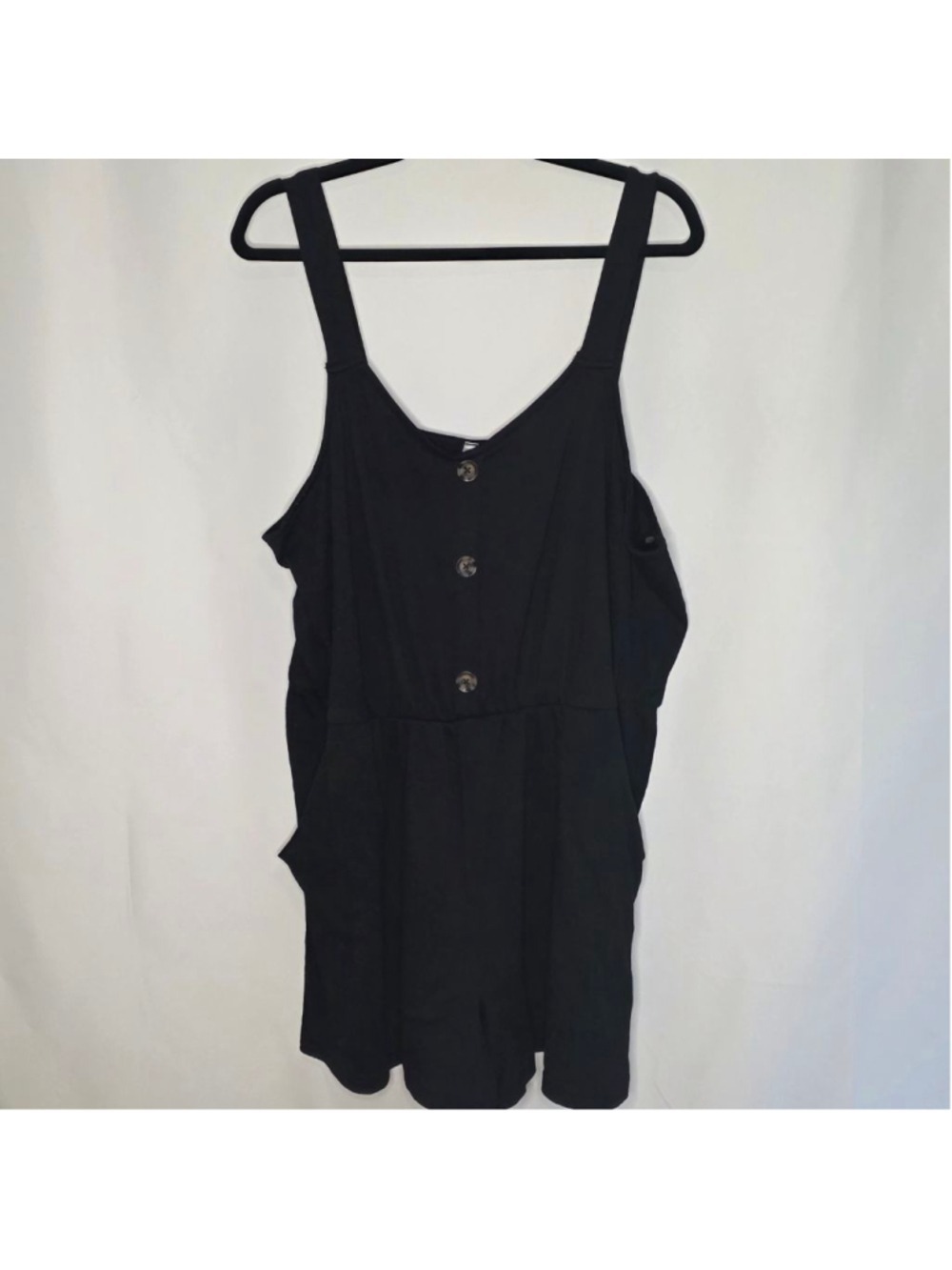 Women's IB Diffusion Black Plus Size 3X Romper